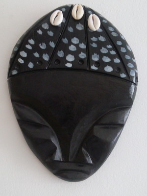 Mascara yaô em madeira