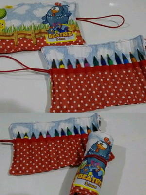 Mini estojo de tecido personalizado