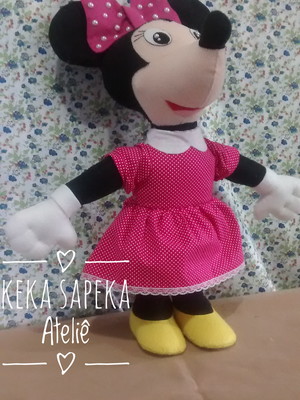 Minnie em feltro