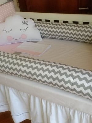 Kit berco poa com chevron maria alice