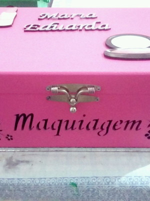 Porta maquiagem personalizado