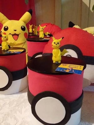 Enfeite de mesa pokemon go