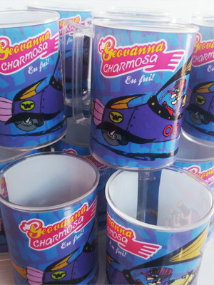 Caneca de acrilico