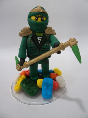 Topo de bolo lego ninjago