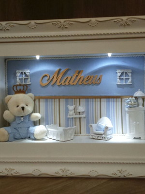 Quadro com led - matheus