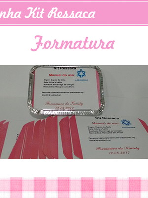 Marmitinha formatura