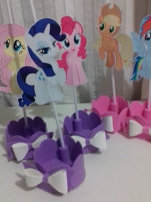 Enfeite de mesa my little pony