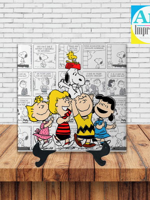 Azulejo decorativo snoopy
