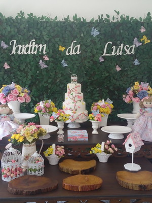 Decoração rustica jardim
