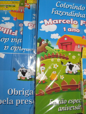 Kit colorir fazendinha
