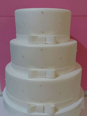 Bolo cenográfico casamento
