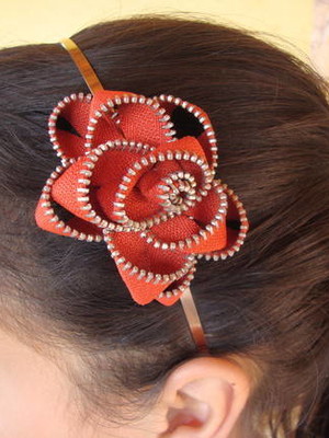 Tiara de ziper