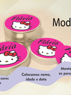 Latinhas-hello kitty
