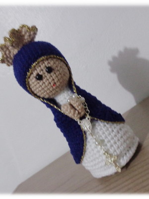 Nossa senhora em crochê