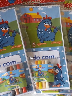 Kit criatividade galinha pintadinha i
