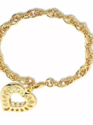 Pulseira de coração