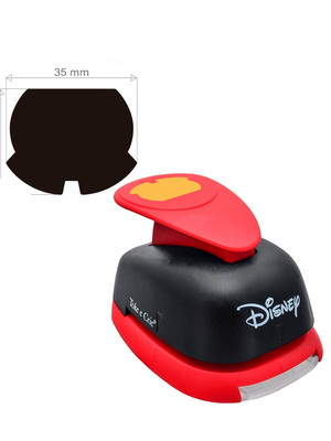 Furador papel e eva disney shorts mickey mouse 3,5cm