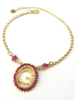 Pulseira com iniciais