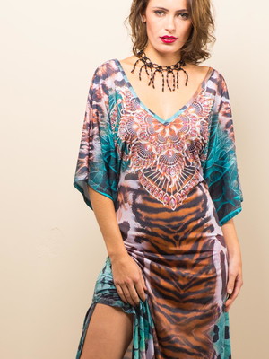 Kaftan longo queen