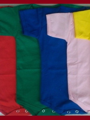 Body bebê 100% algodão kit com 24 peças