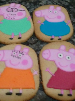 Biscoitos decorados