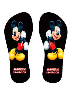 Chinelo personalizado mickey