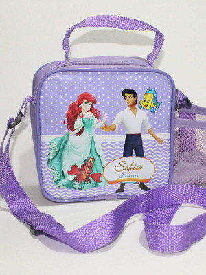 Lancheira a pequena sereia ariel