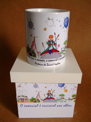 Caixa e caneca personalizada - atacado