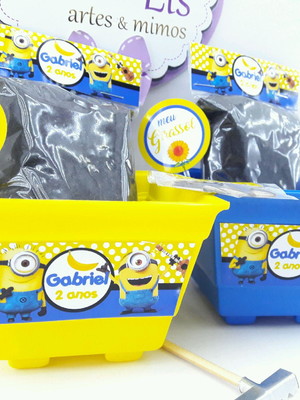 Kit ecológico plantação minions