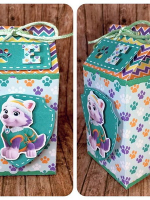 Caixa milk - patrulha canina everest