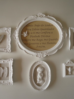 Decoração quarto bebe/provençal com linho