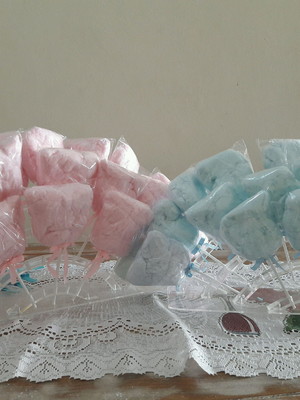 Mini algodão doce