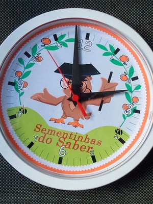 Relógio de parede personalizado