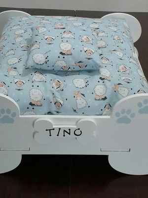 Cama reforçada para cachorro personalizada