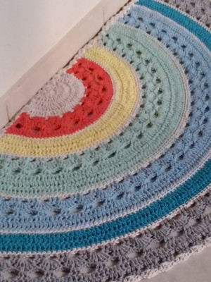 Tapete meia lua candy collor