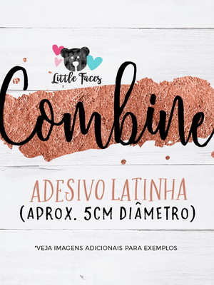 Adesivo mint 2 be combinando c/ convite