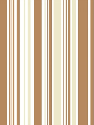 Papel de parede listrado tom caramelo