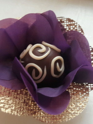100 forminhas de tela e tecido - roxo