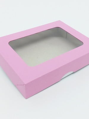 Caixa visor retangular - 18,5 x 12,5 x 4 - rs (10 unidades)