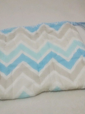 Fralda de boca soft chevron