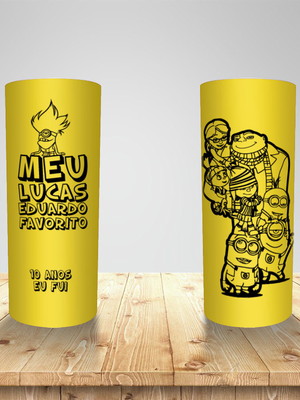 Copo personalizado malvado favorito