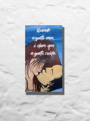 Quadro com frase motivacional