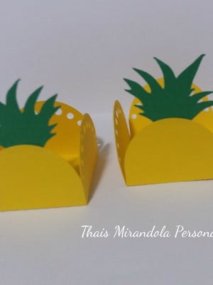 Forminha para doces abacaxi
