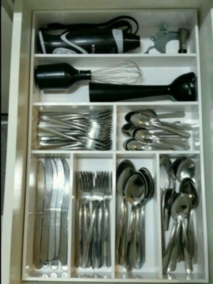 Organizador de talheres sob medida - valor para 37x42x8cm