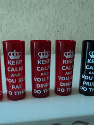 Copo long drink keep calm