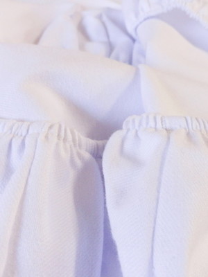Lençol com elástico de flanela mini cama