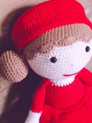 Amigurumi boneca - crochê