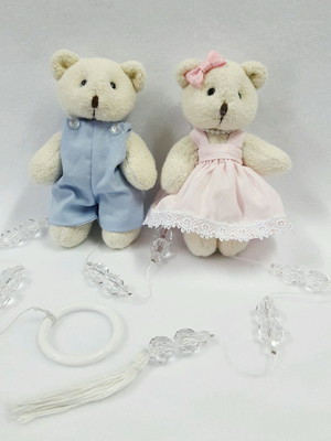 Pingente para cortina com urso