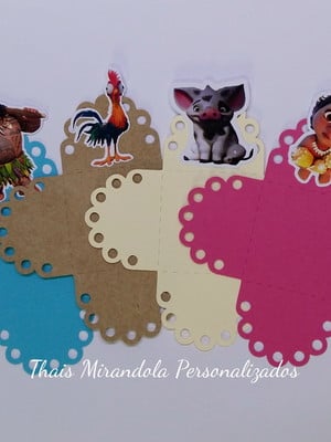 Forminha com aplique moana baby