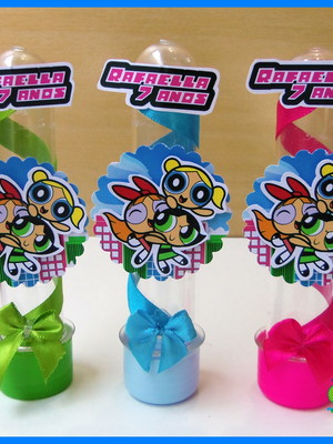 Tubete 3d meninas super poderosas
